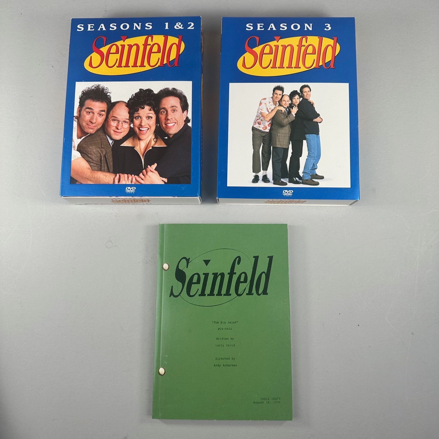 Seinfeld: The Complete Series (DVD’s), Script, Dinner Items