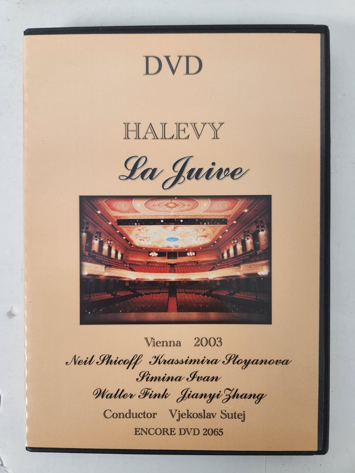 Set of 5 Encore DVDs – Puccini, Verdi, Barber, Strauss, Halevy