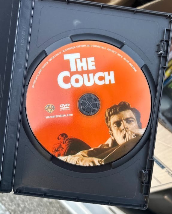 THE COUCH DVD WARNER ARCHIVE COLLECTION GRANT WILLIAMS OOP RARE