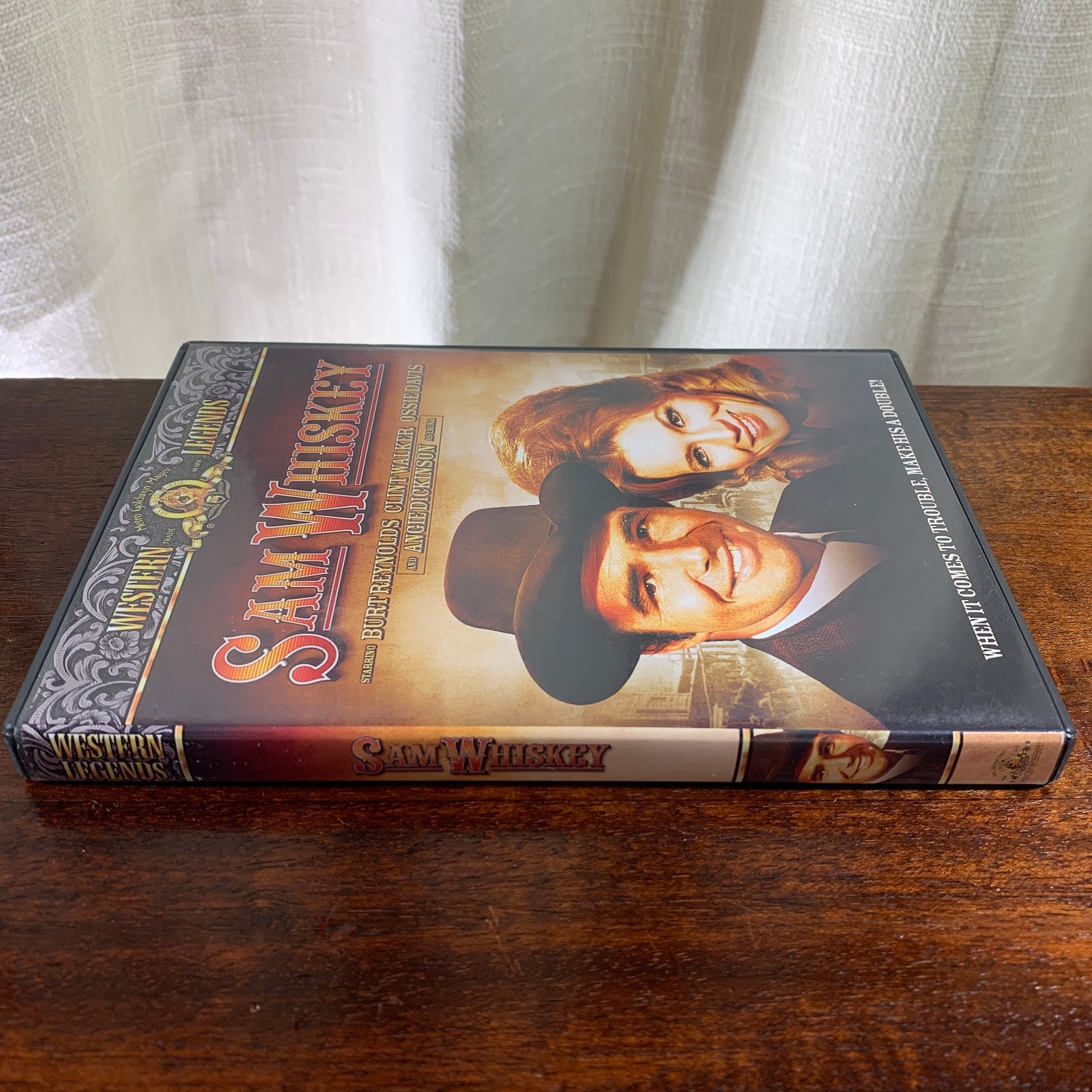 Sam Whiskey DVD 1969 Burt Reynolds, Angie Dickinson, Clint Walker, Ossie Davis