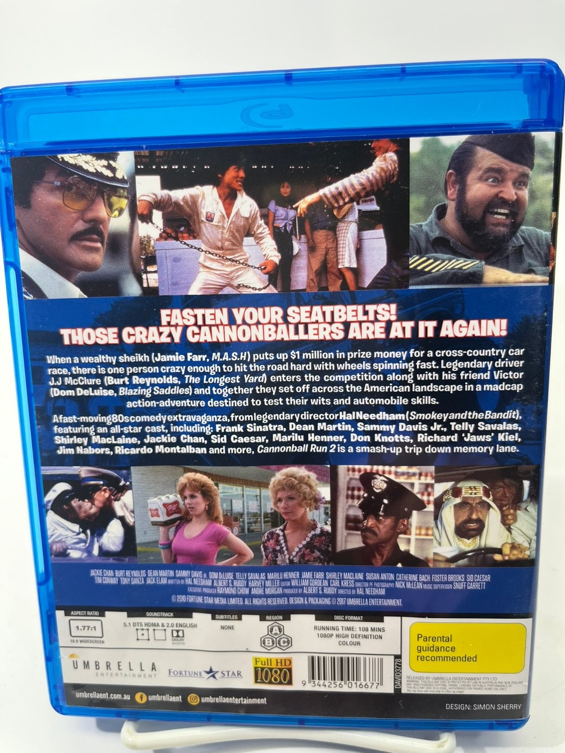 Cannonball Run II Blu-ray 1984 Comedy Burt Reynolds Dom DeLuise