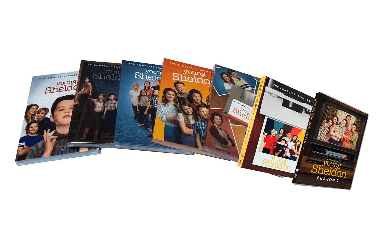 Young Sheldon The Complete Series Seasons 1-7 Brand New Sealed USA