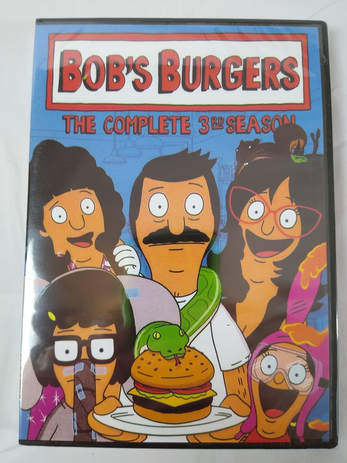 Bob’s Burgers DVD, unopened, Various seasons, Priced as Marked