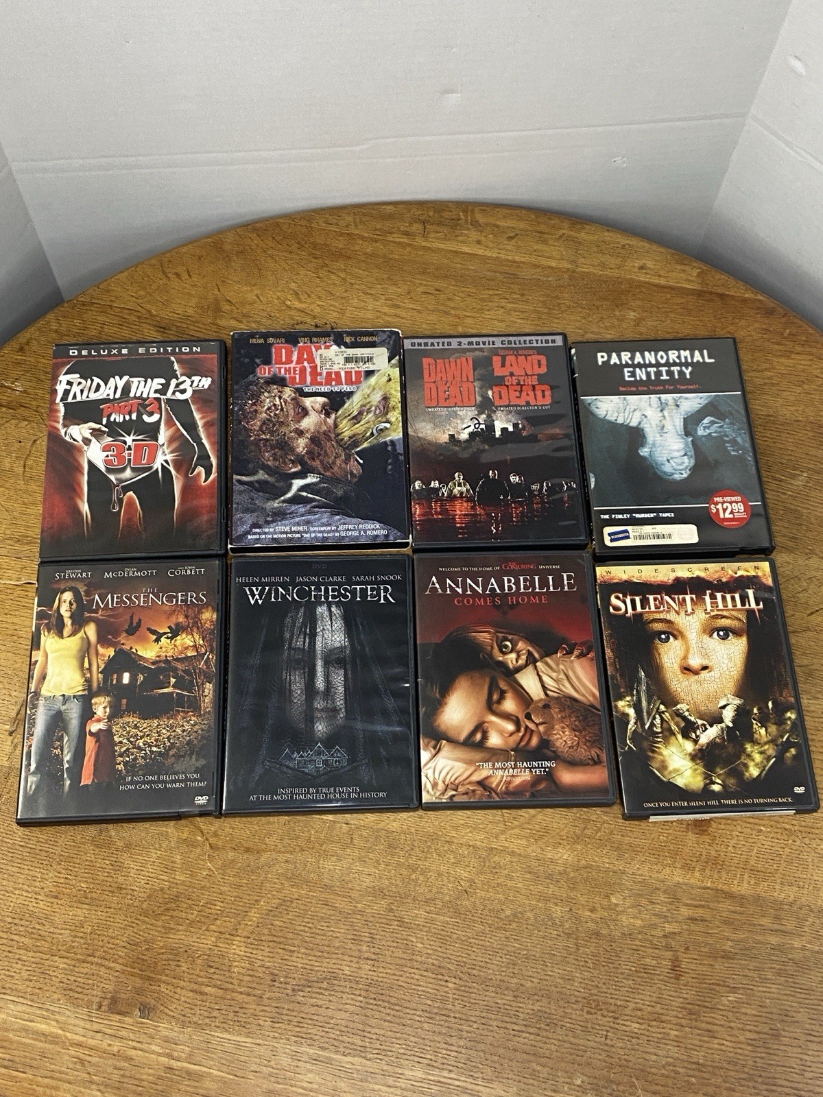 40 Horror DVD Lot – Ring Annabelle Friday 13th Grudge Paranormal Blair – Tested