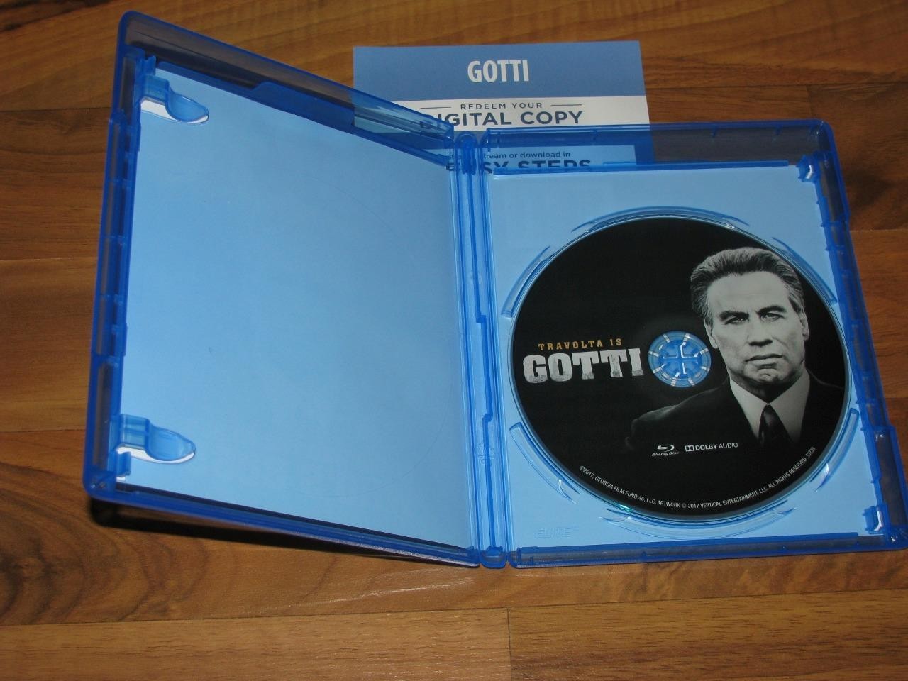 Gotti (Blu-ray, 2018, 1-Disc Set, Includes Digital Copy)