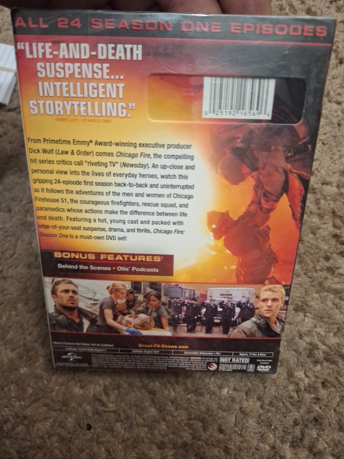 Brand NEW DVD set = Chicago Fire: Season One 1 = all 24 episodes