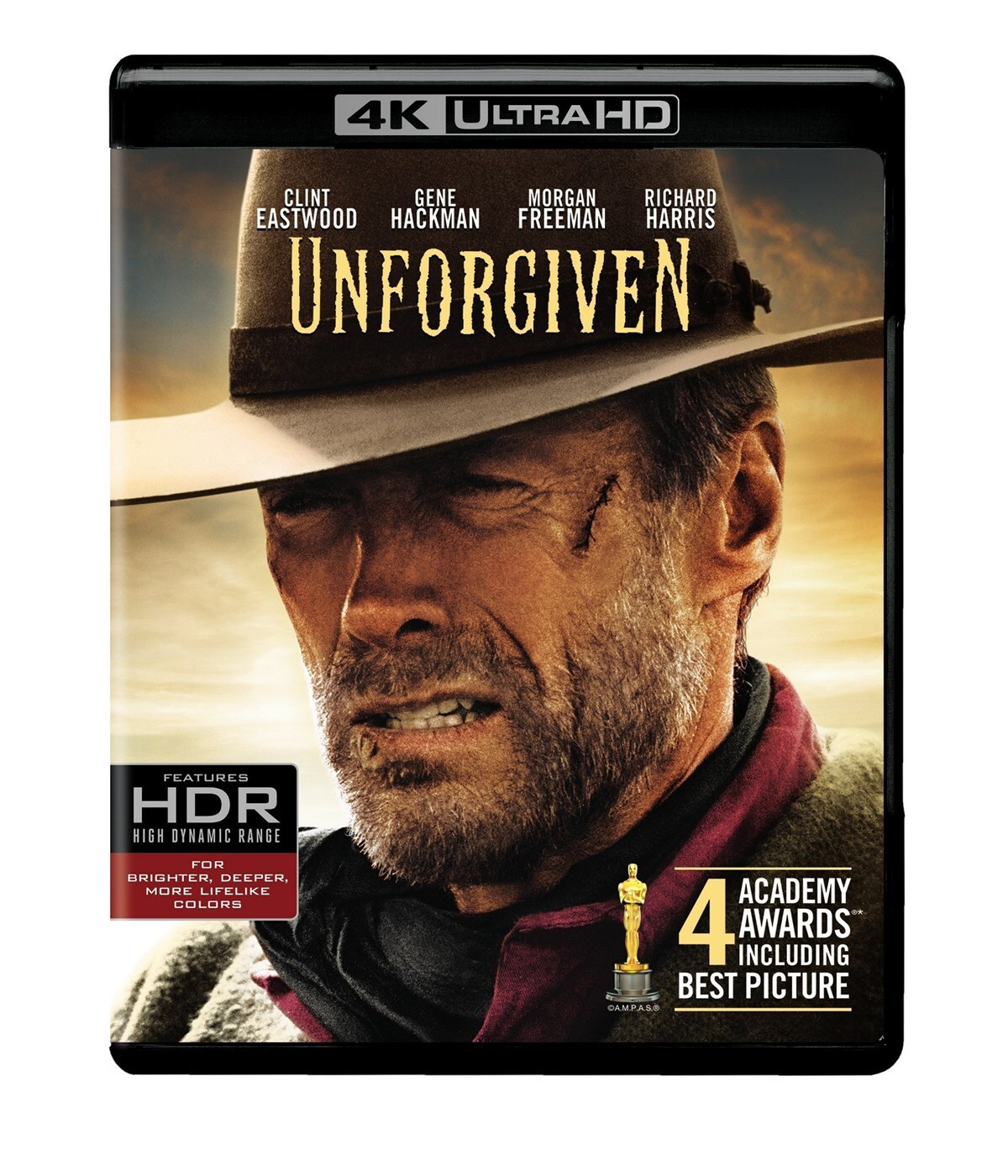 Unforgiven 4K UHD Blu-ray Clint Eastwood NEW