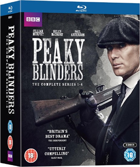 Peaky Blinders (The Complete Series 1-4) NEW Blu-Ray 8-Disc Box Set