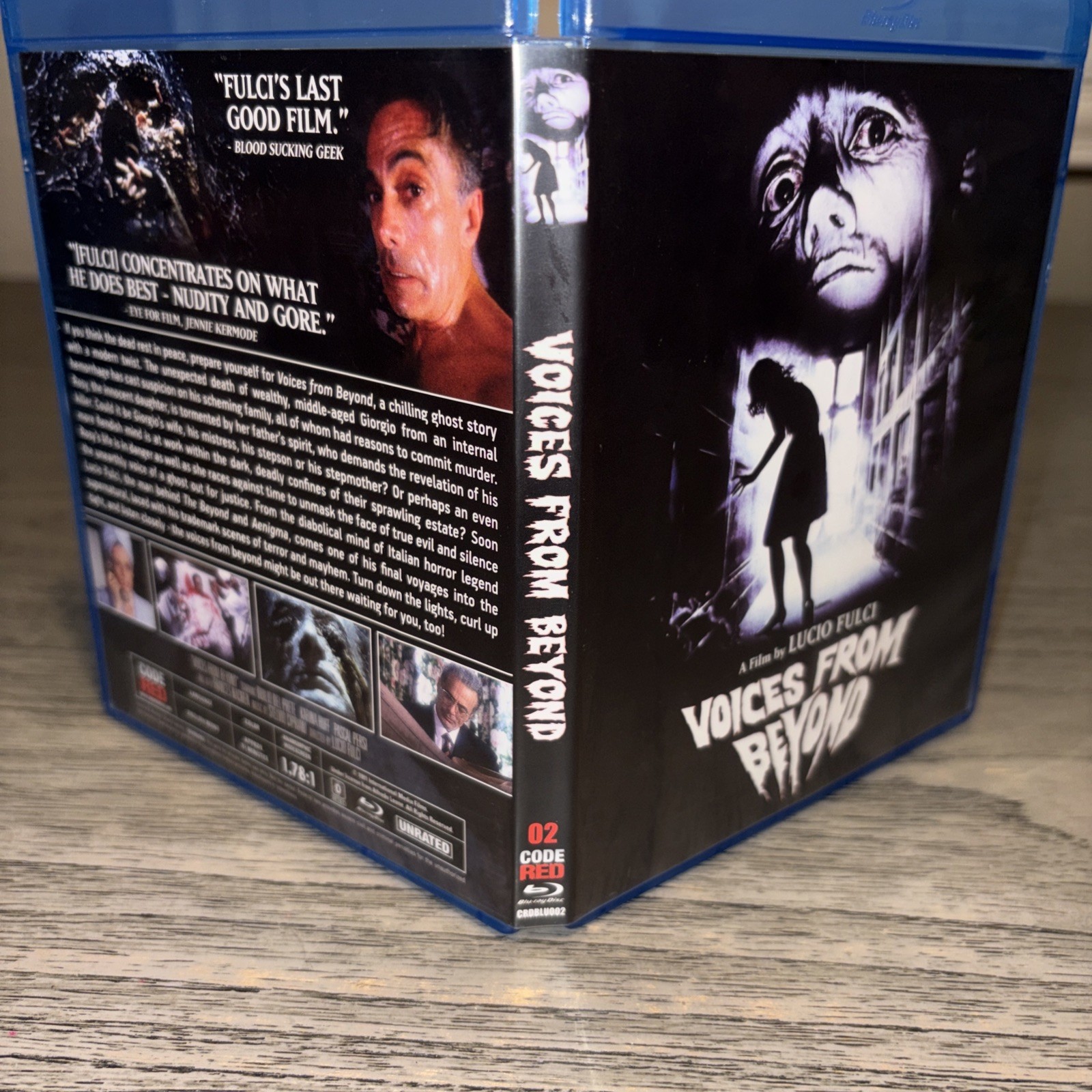 Voices from Beyond (1991) Blu-ray Code Red Lucio Fulci 90s Horror OOP SEALED
