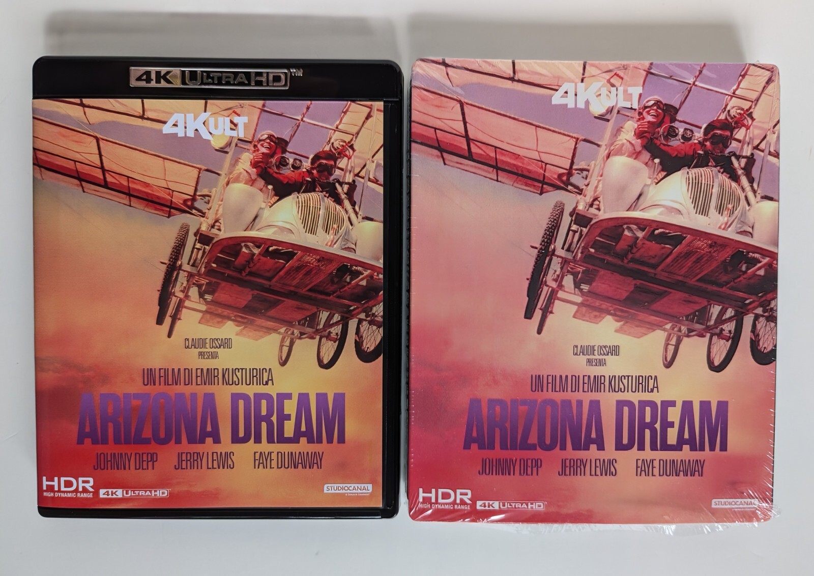 StudioCanal Eagle Pictures – Arizona Dream 1993 4K UHD + Blu-ray Italian Import