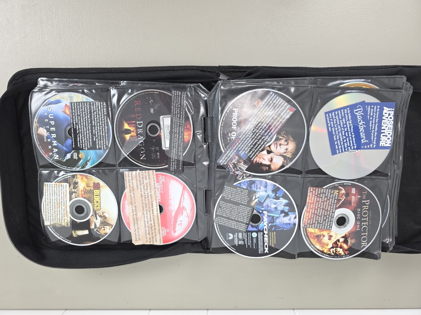 189 DVD’s in excellent condition With movie descriptions Excellent Picks!!