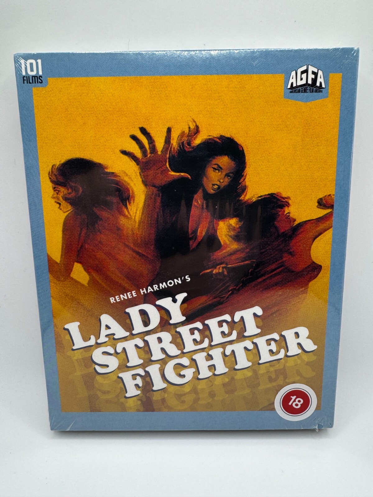 Lady Street Fighter blu-ray NEW IN PLASTIC UK IMPORT *Region B WITH SLIPCOVER!