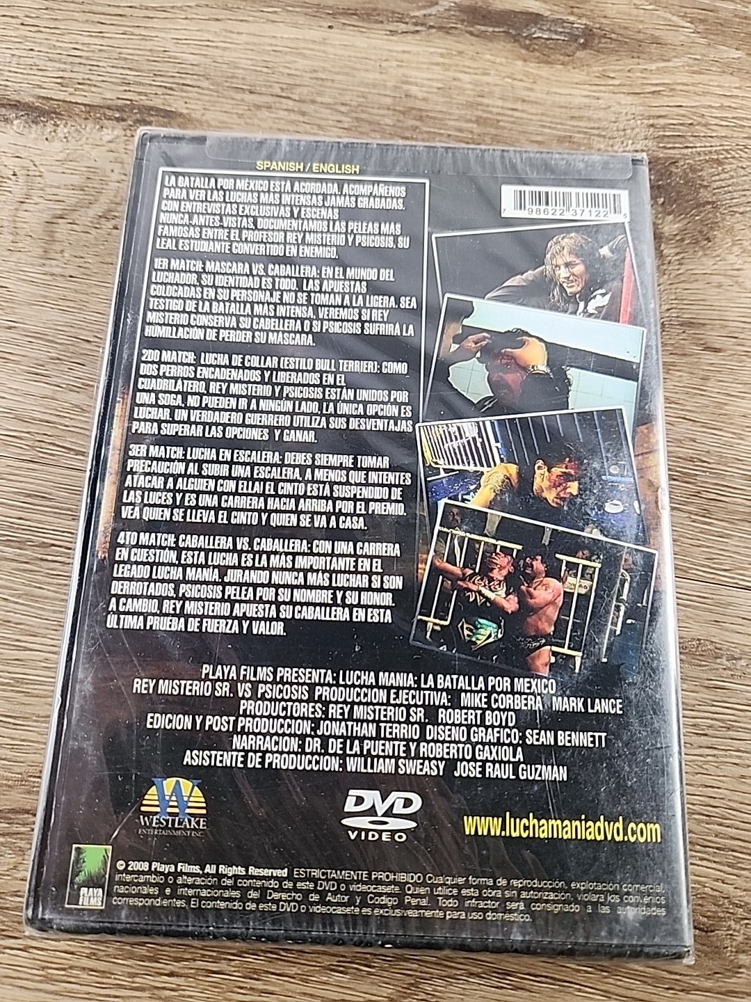 LUCHA MANIA: La Batalla Por Mexico (2008) Osiris Entertainment