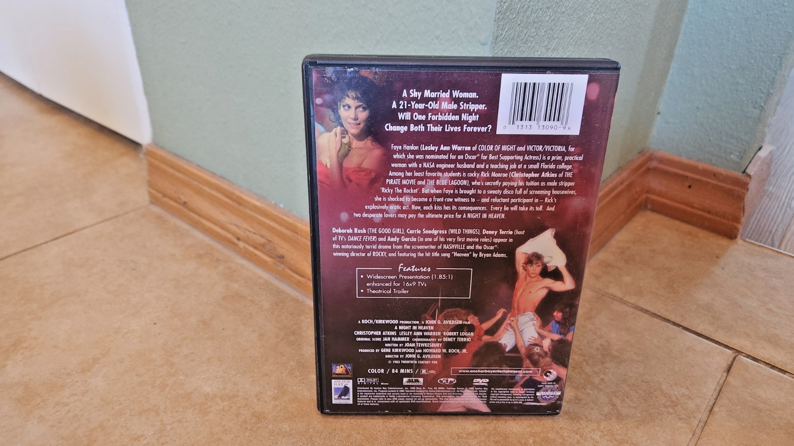 A Night In Heaven dvd Christopher Atkins 1983 Anchor Bay label Region 1 oop