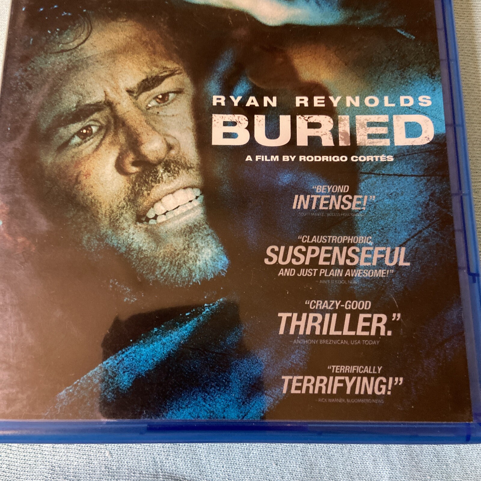 Buried Blu Ray Only Horror Suspense Buried Alive Ryan Reynolds Rodrigo Cortes