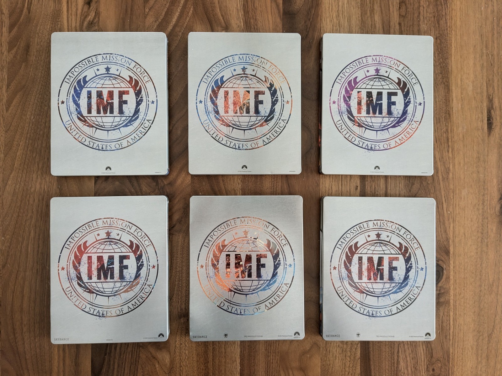 Mission Impossible Collection 1-6 4K ULTRA HD BLU-RAY Steelbook READ DESCRIPTION