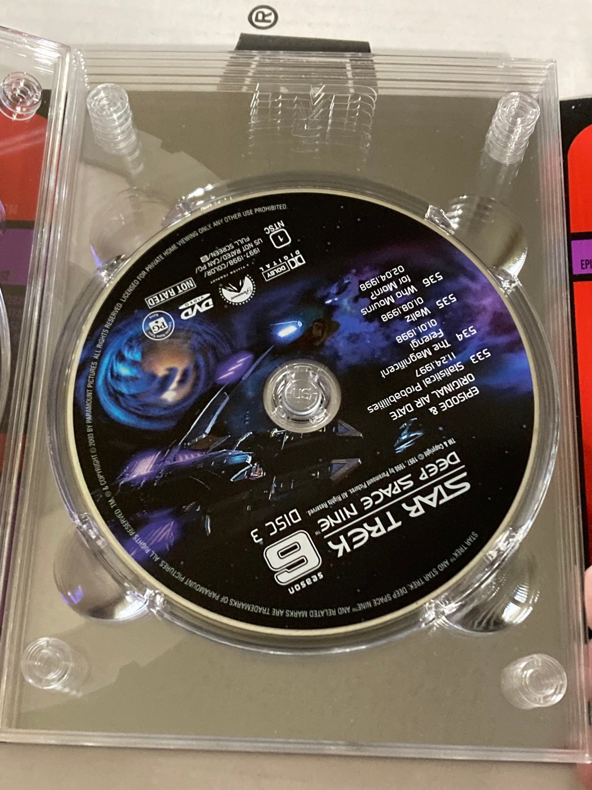 Star Trek Deep Space Nine Complete Sixth Season DVD 7-Disc 2003