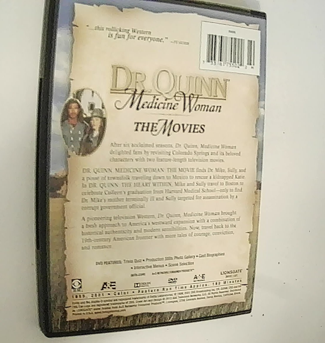 Dr. Quinn, Medicine Woman: The Movies DVD 1999 2001 Jane Seymour Joe Lando A&E