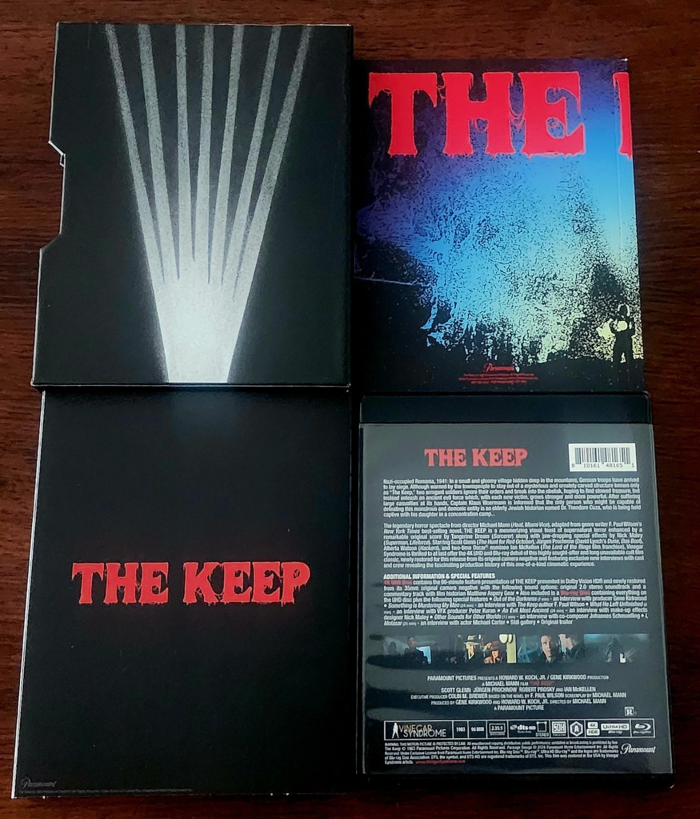 The Keep 4K UHD/Blu Ray OOP Vinegar Syndrome Limited Edition Michael Mann