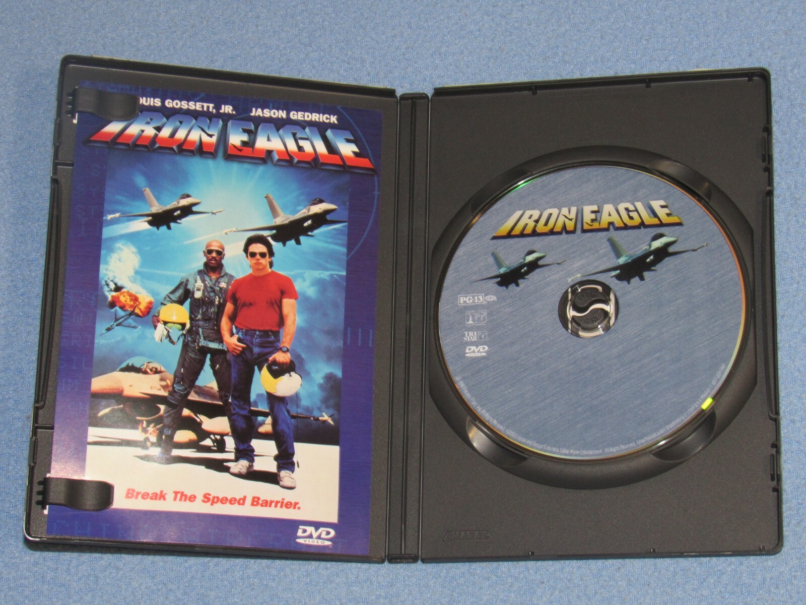 IRON EAGLE (DVD, 1999) ***Rare, OOP!*** Jason Gedrick, Lou Gossett, Jr. (1985)