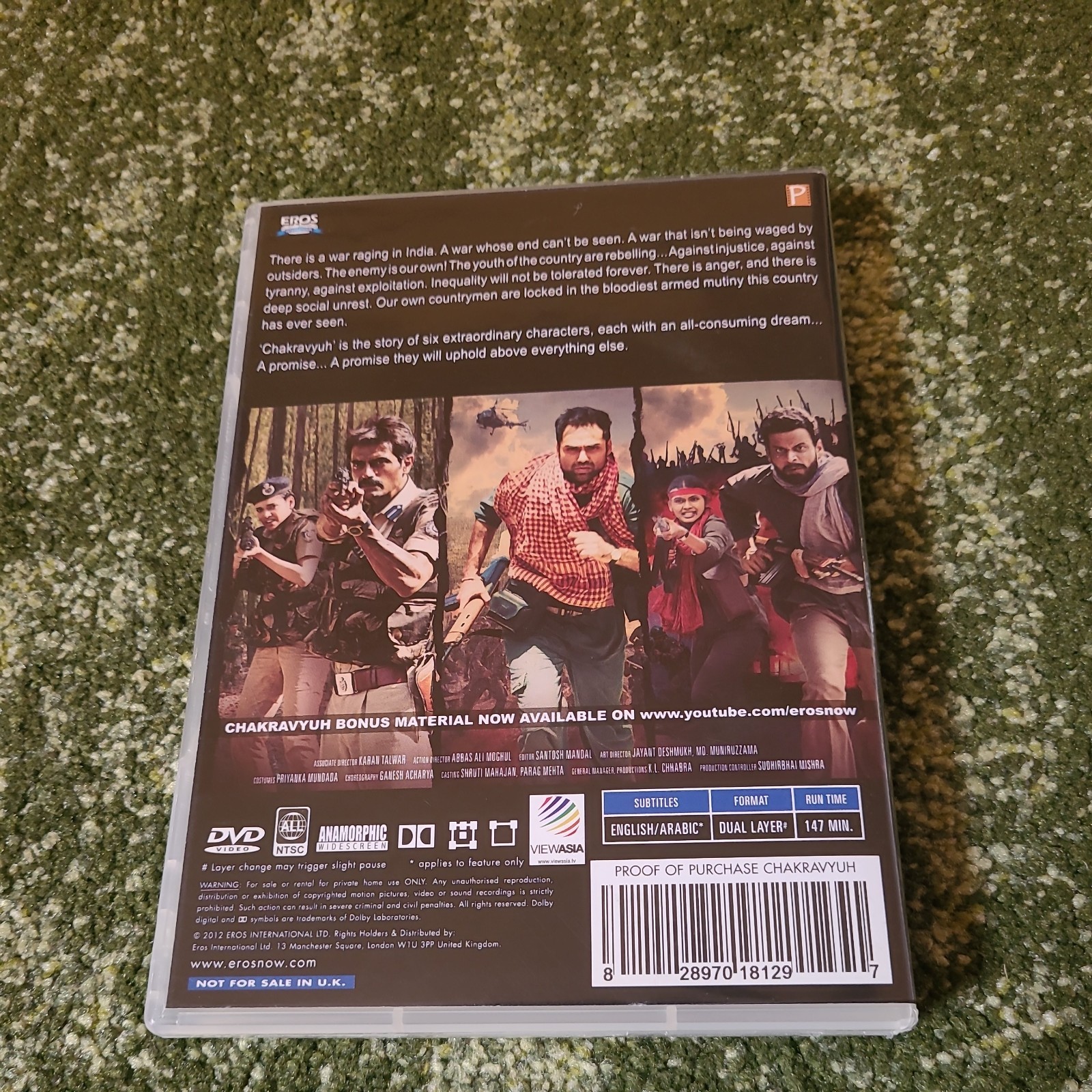 CHAKRAVYUH – A WAR YOU CANNOT ESCAPE – ARJUN RAMPAL – NEW BOLLYWOOD DVD