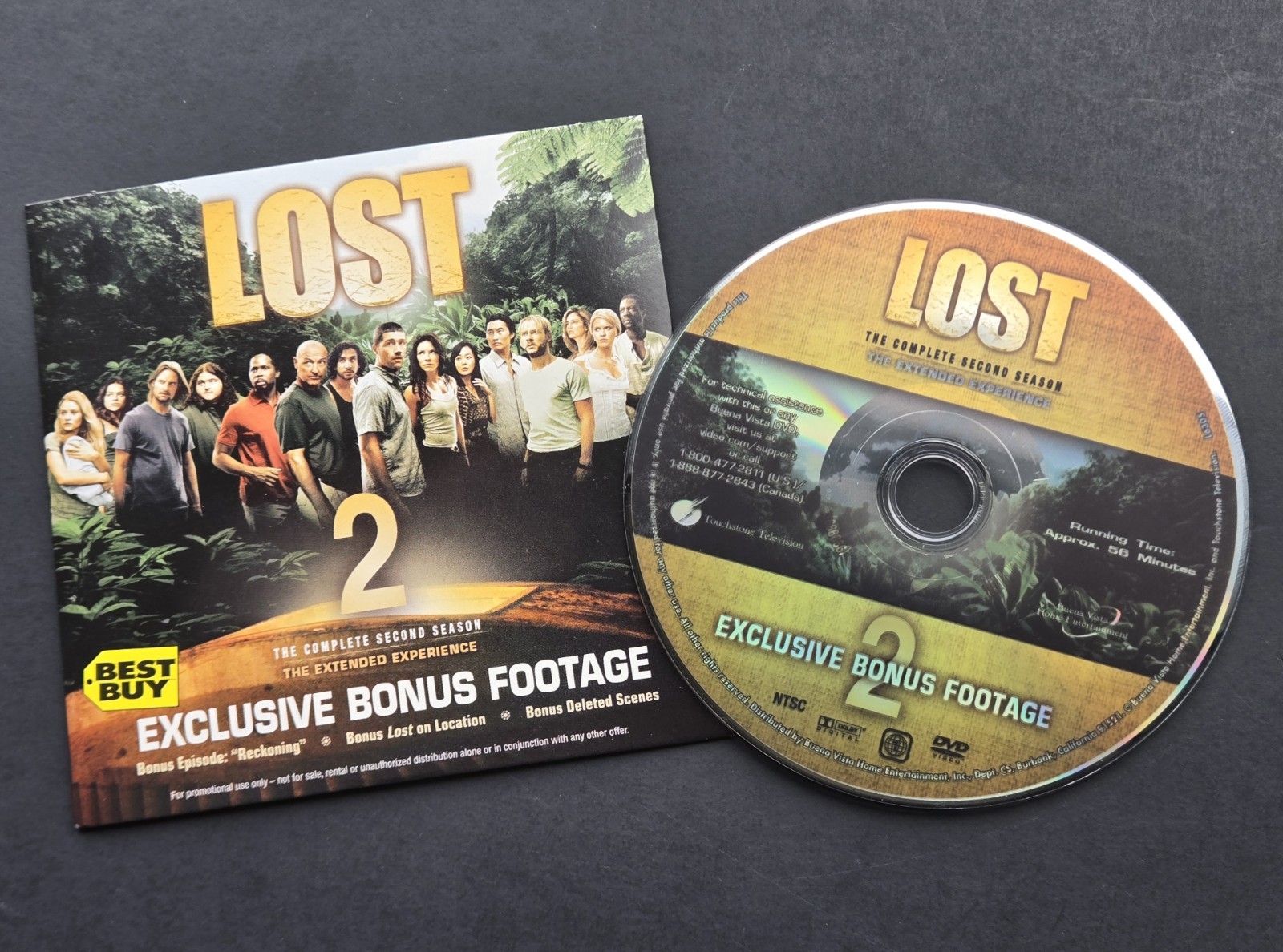 Lost Season 1 2 3 DVD Box Sets First Second Third Slipcovers Best Buy Promo Disc