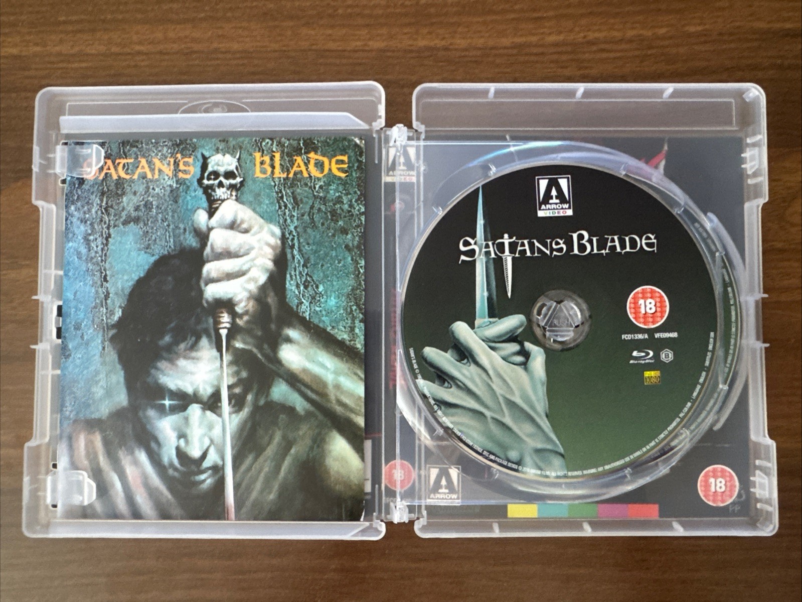 Arrow Video Satan’s Blade UK Import Blu-Ray Region B