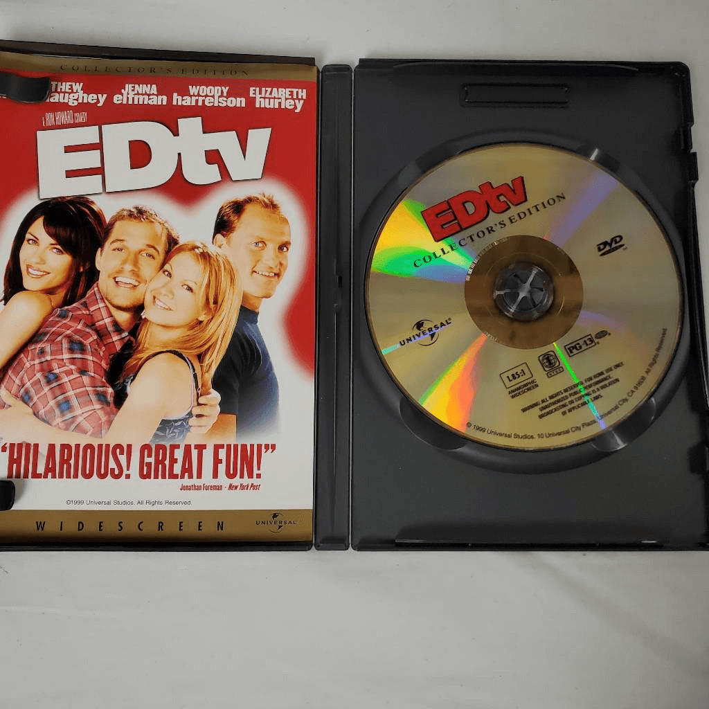 EDtv DVD (Matthew McConaughey, Comedy, Collector’s Edition)