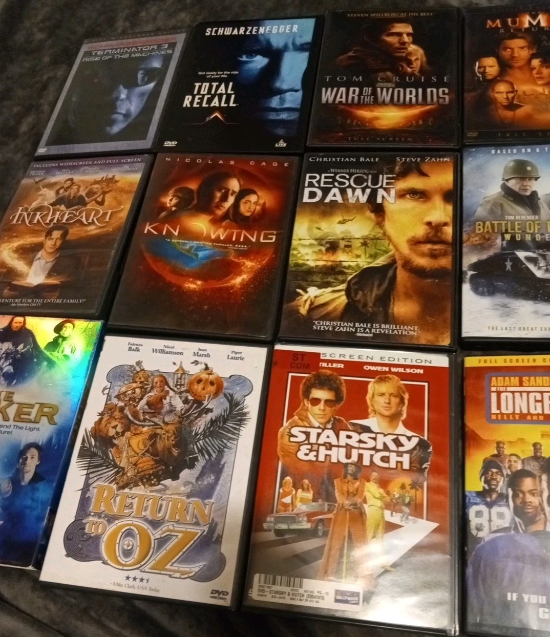 Lot 15 DVDS Various Titles Genres Conditions Vary All Tested-Working *See Photos