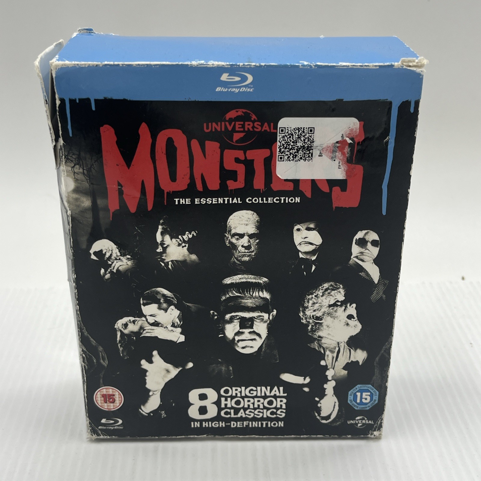 Universal Monsters BLU-RAY 8 Classics Disc Box Set Essential Collection. {107}.