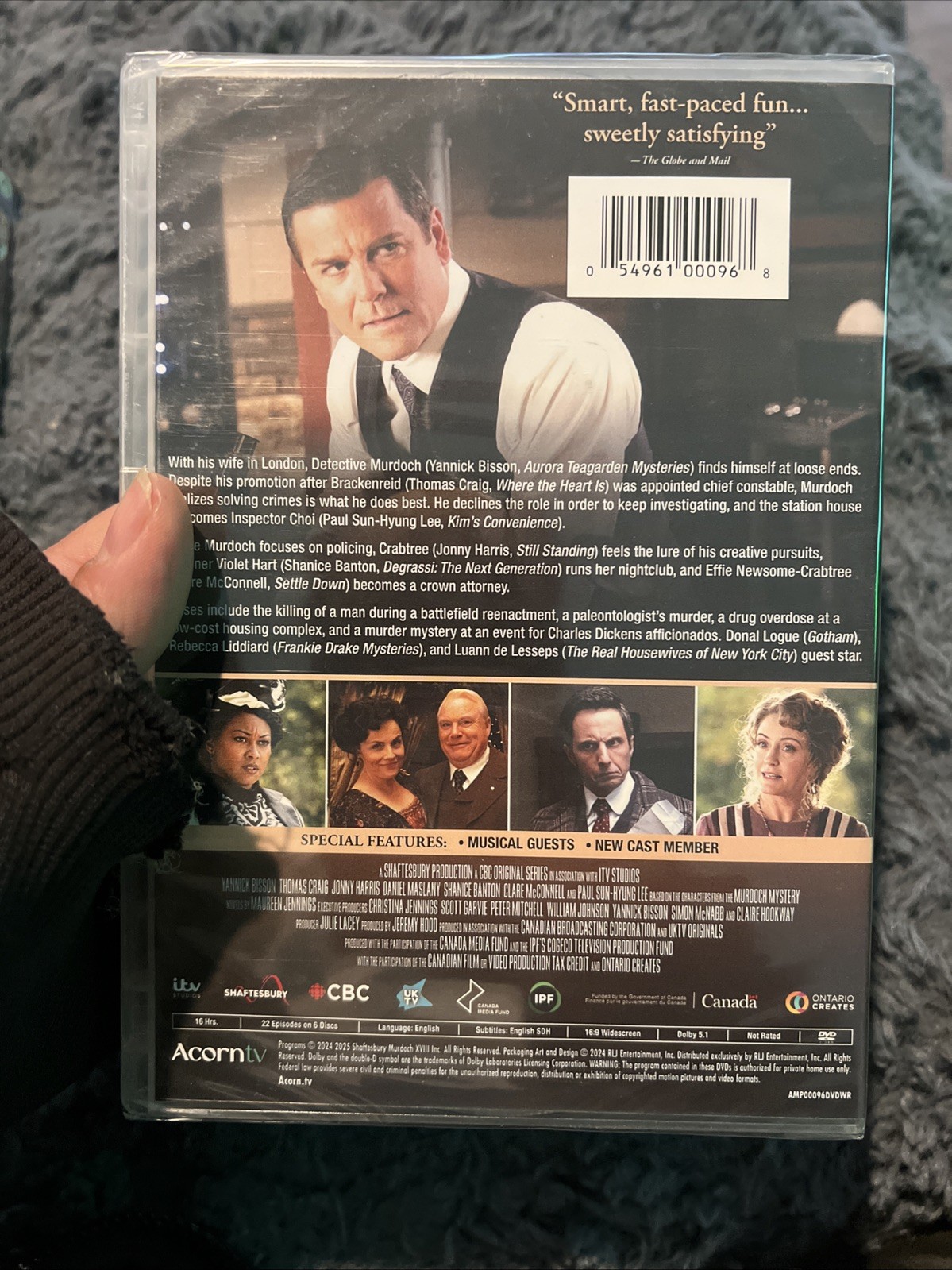 MURDOCH MYSTERIES – SEASON 17-18 (DVD) NEW FACTORY SEALED