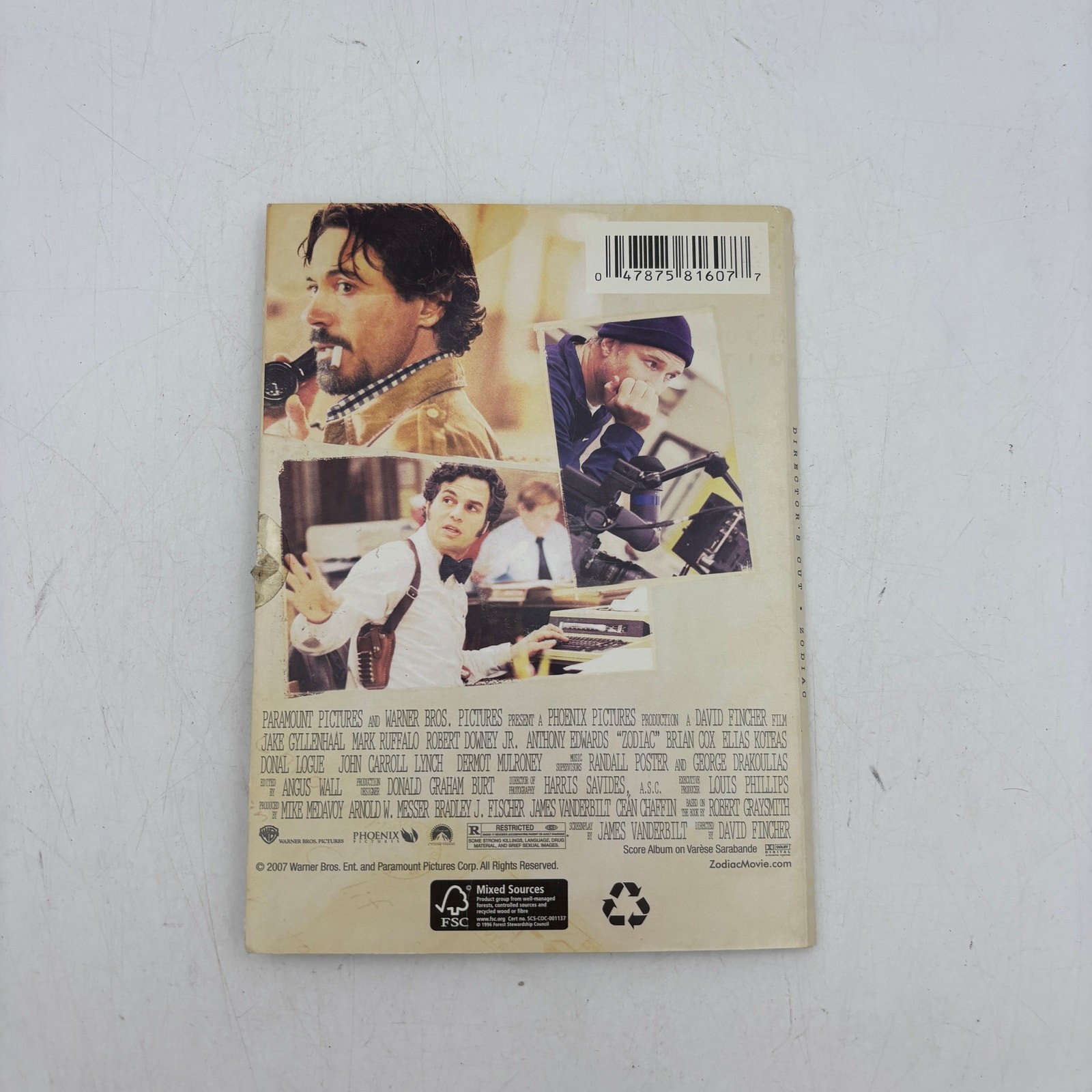 Zodiac Directors Cut FYC Oscars Awards Screnner David Fincher Jake Gyllenhaal