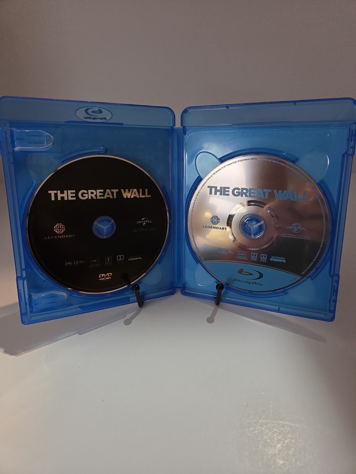 The Great Wall (Blu-ray, 2017) Very Good