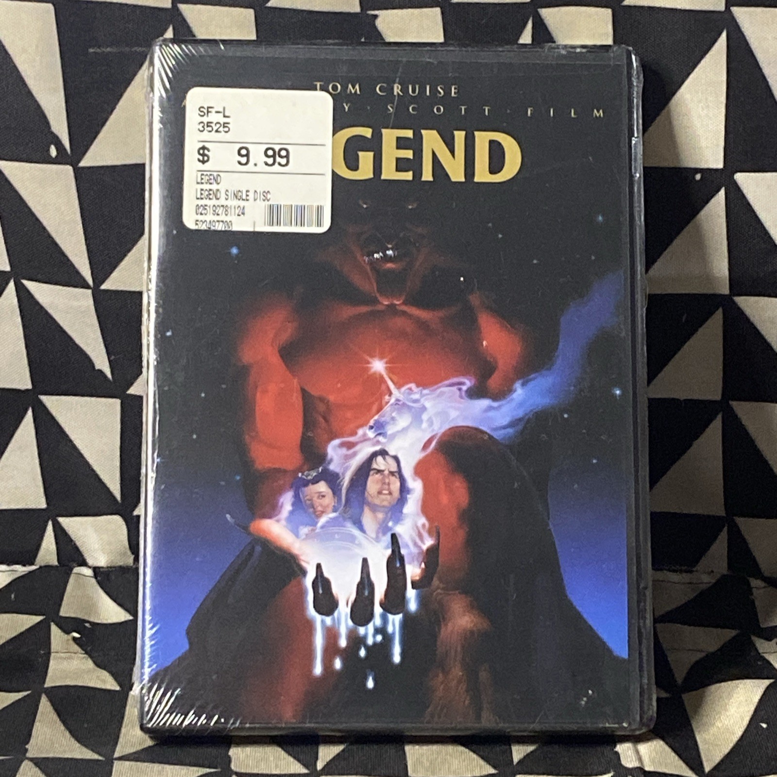 Legend (DVD, 1985) Tom Cruise Tim Curry Mia Sara NEW NOS Sealed