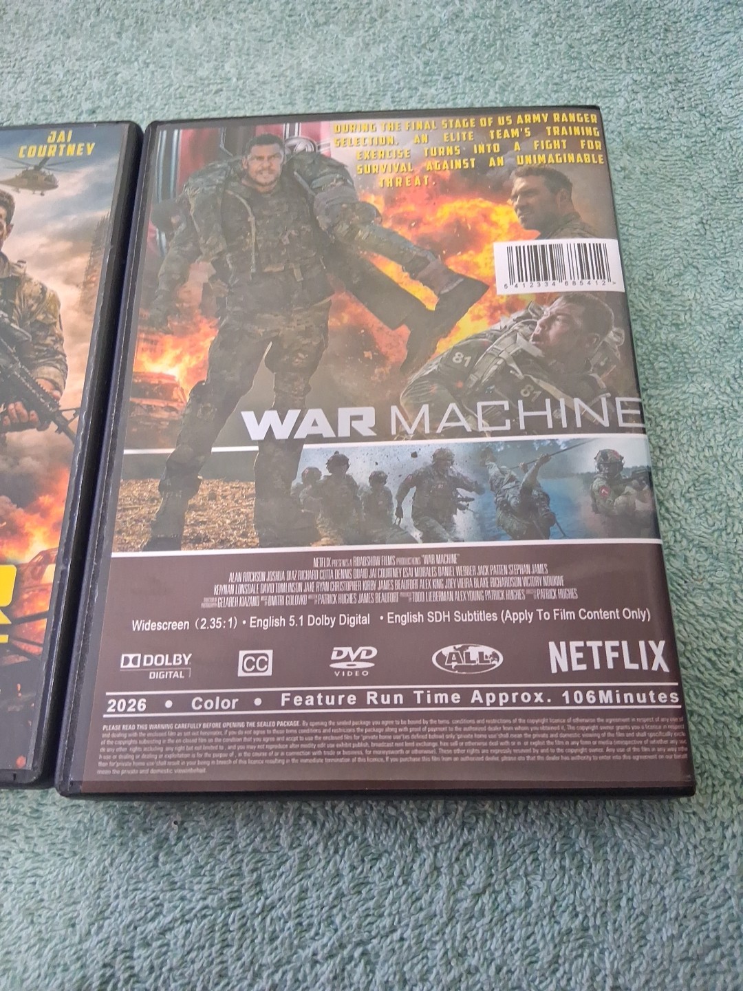 War Machine (DVD,) (2026)