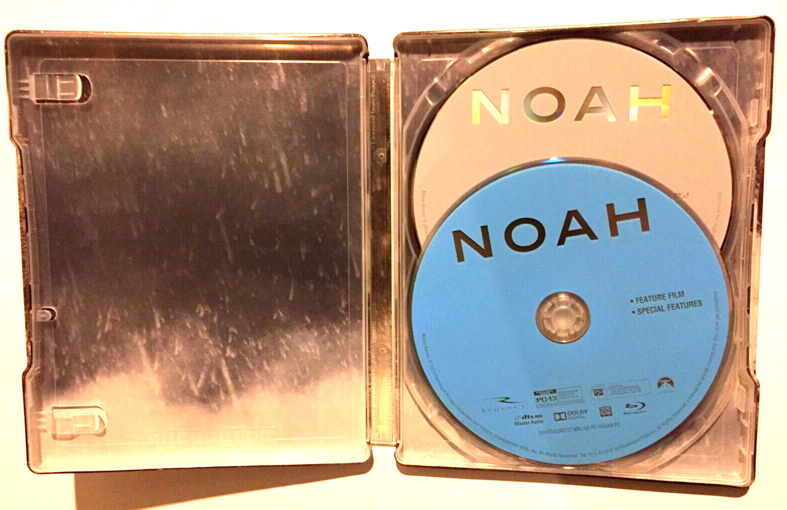 NOAH ~BEST BUY EXCLUSIVE STEELBOOK~ Combo Set~ Blu-ray + DVD ~ RUSSELL CROWE ~NM