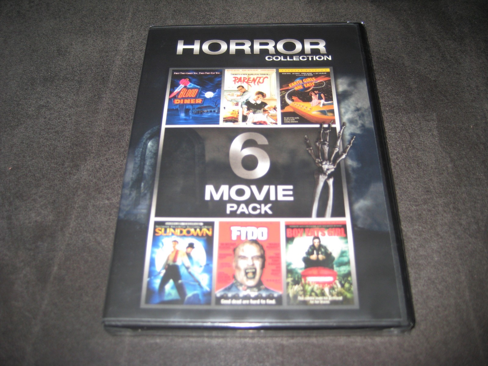 HORROR COLLECTION 6 MOVIE PACK (DVD 2012) BRAND NEW – VARIOUS RATING ( PG R NR)