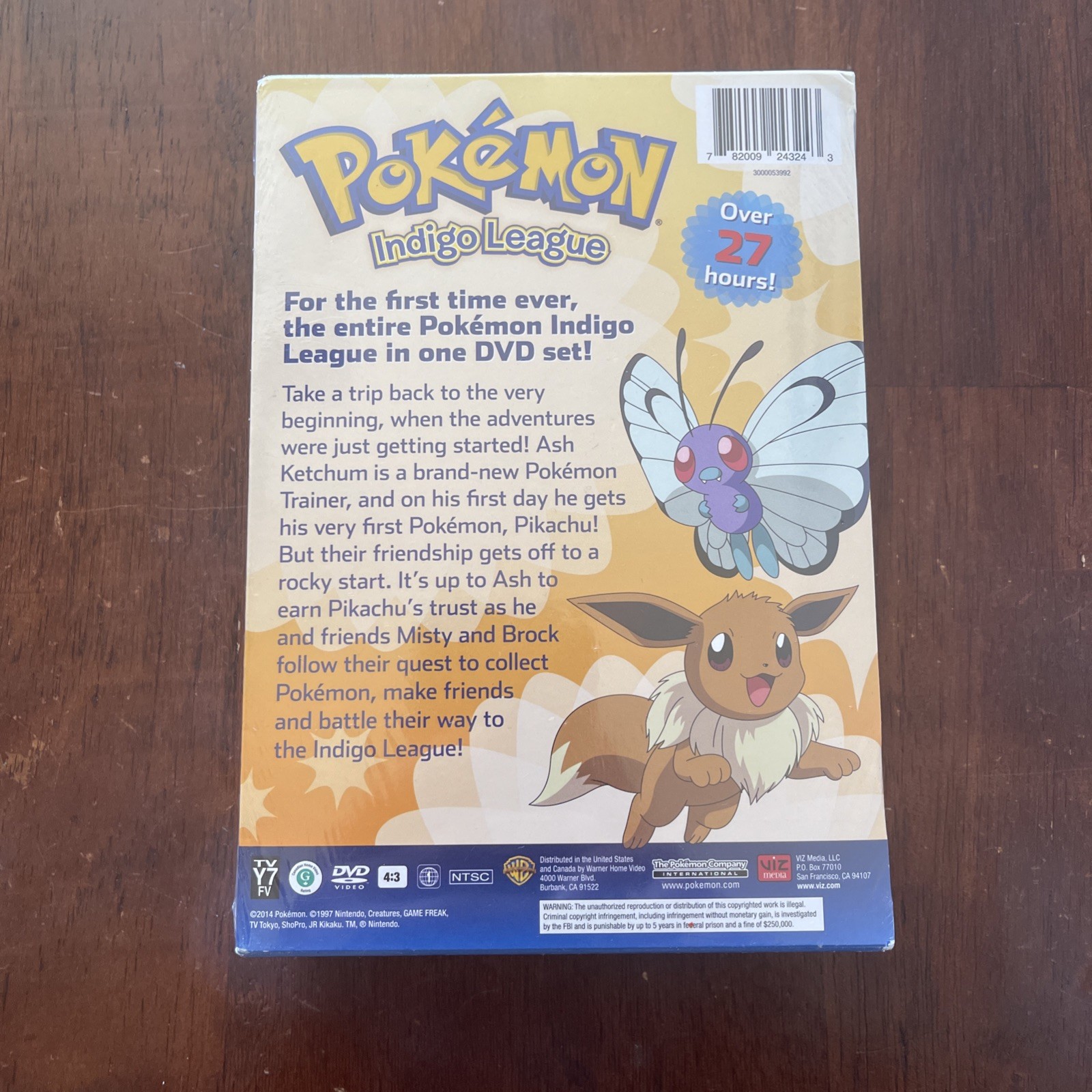Pokémon – Indigo League – The Complete Collection DVD NEW