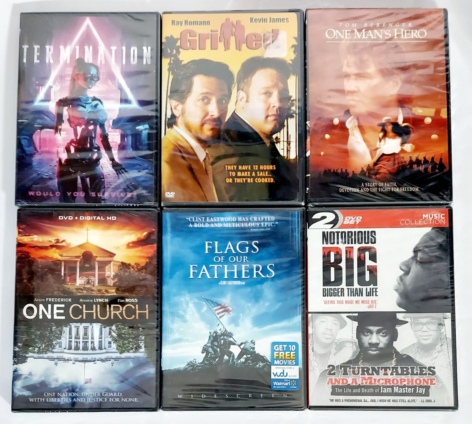 DVD Lot 50 Movies Action, Sci Fi, Comedy, Drama, Thriller. Lot 2