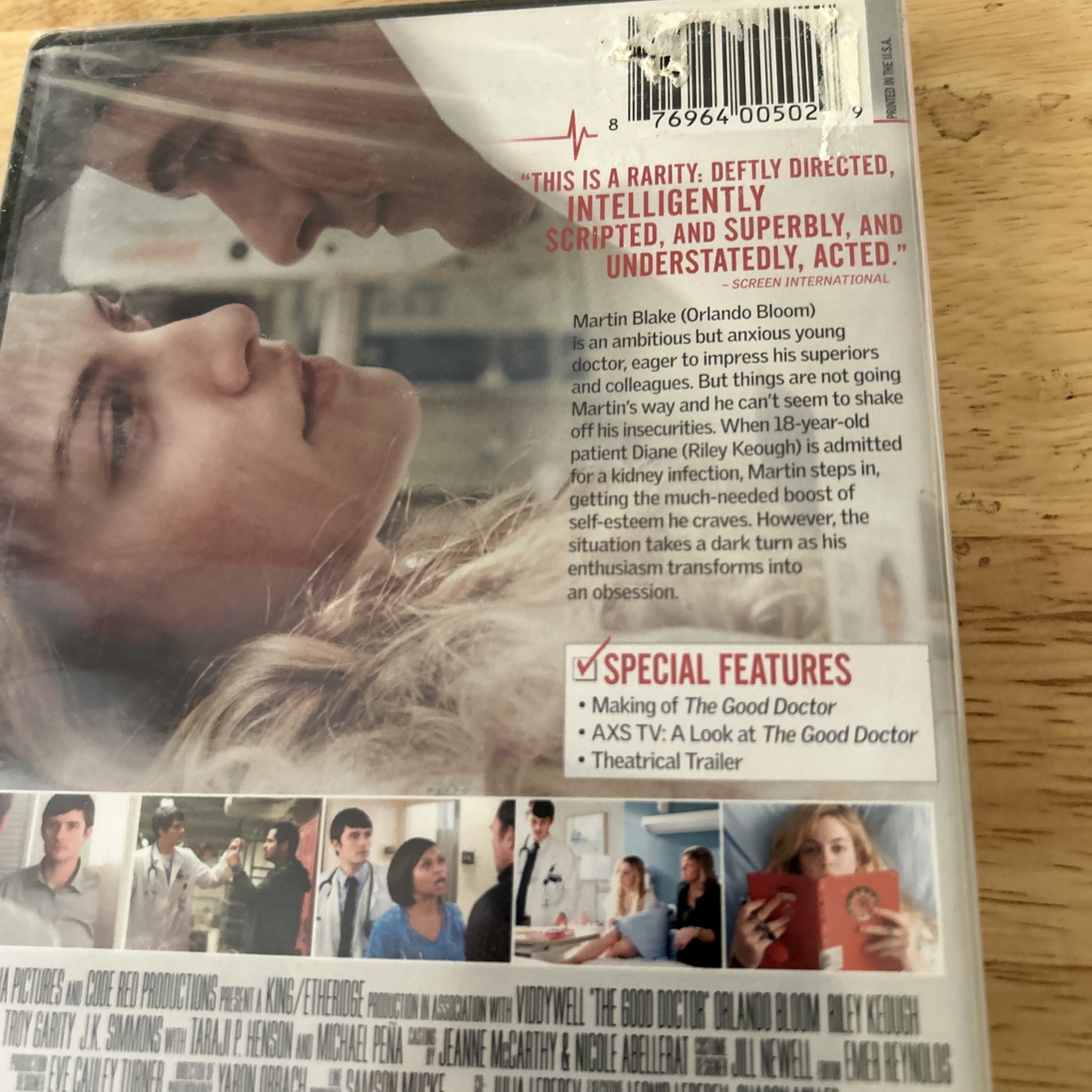 The Good Doctor (DVD, 2011) Orlando Bloom & Riley Keough – NEW