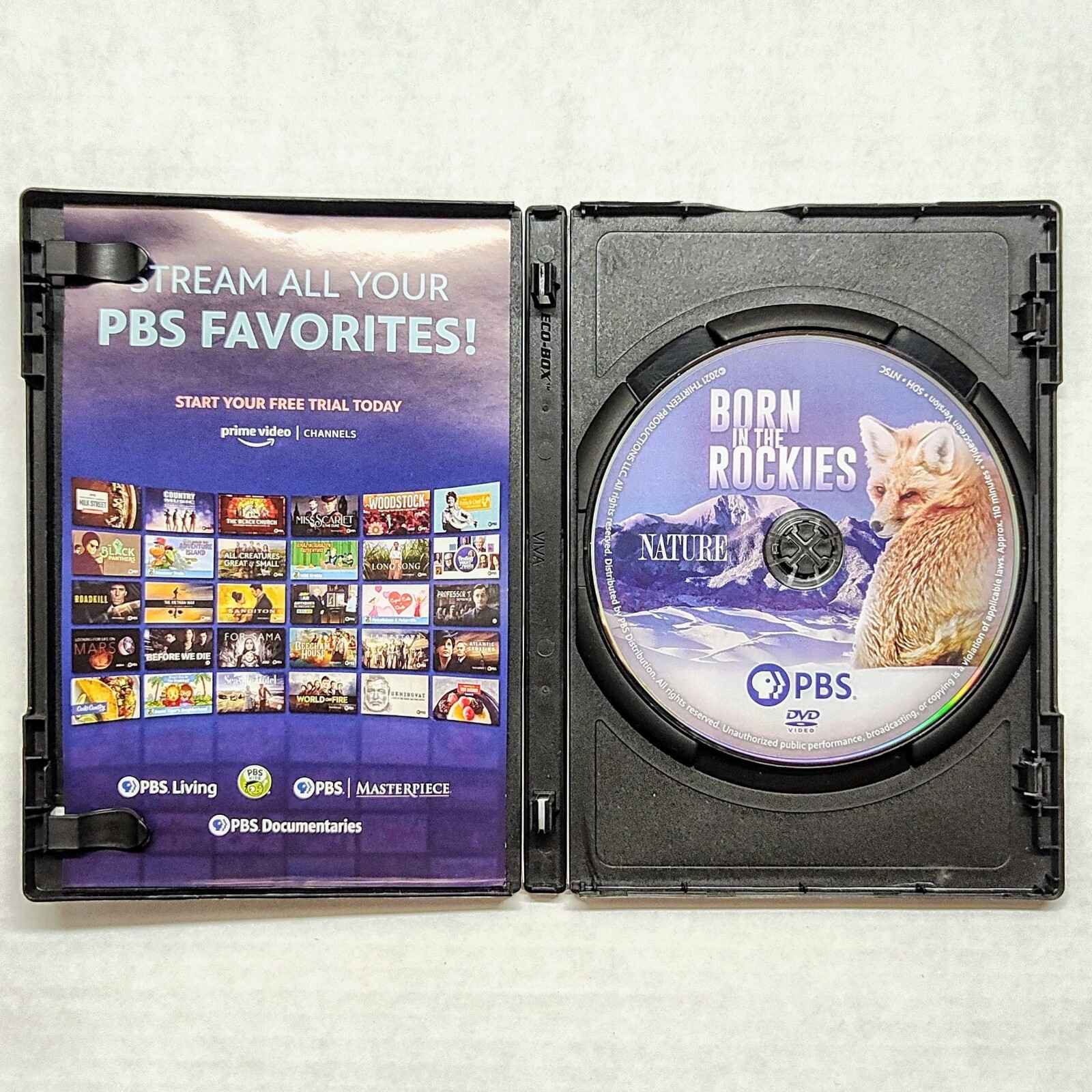 NATURE: Born In The Rockies [PBS, DVD, 110 min, Widescreen]