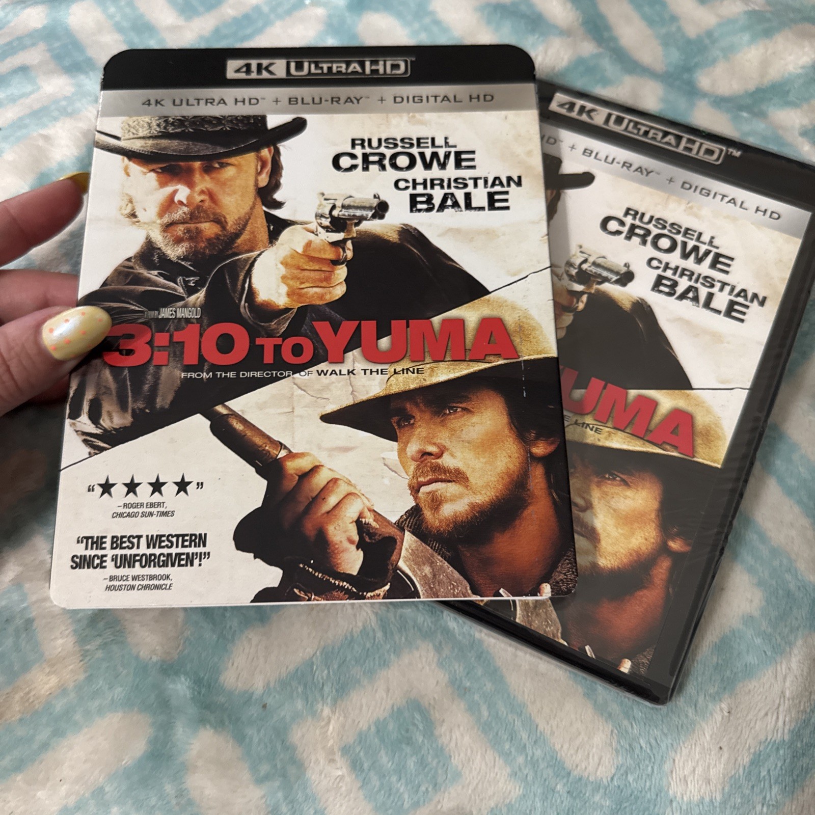 3:10 to Yuma [4K UHD Blu-ray] NEW FREE SHIPPING W/ SLIPCOVER