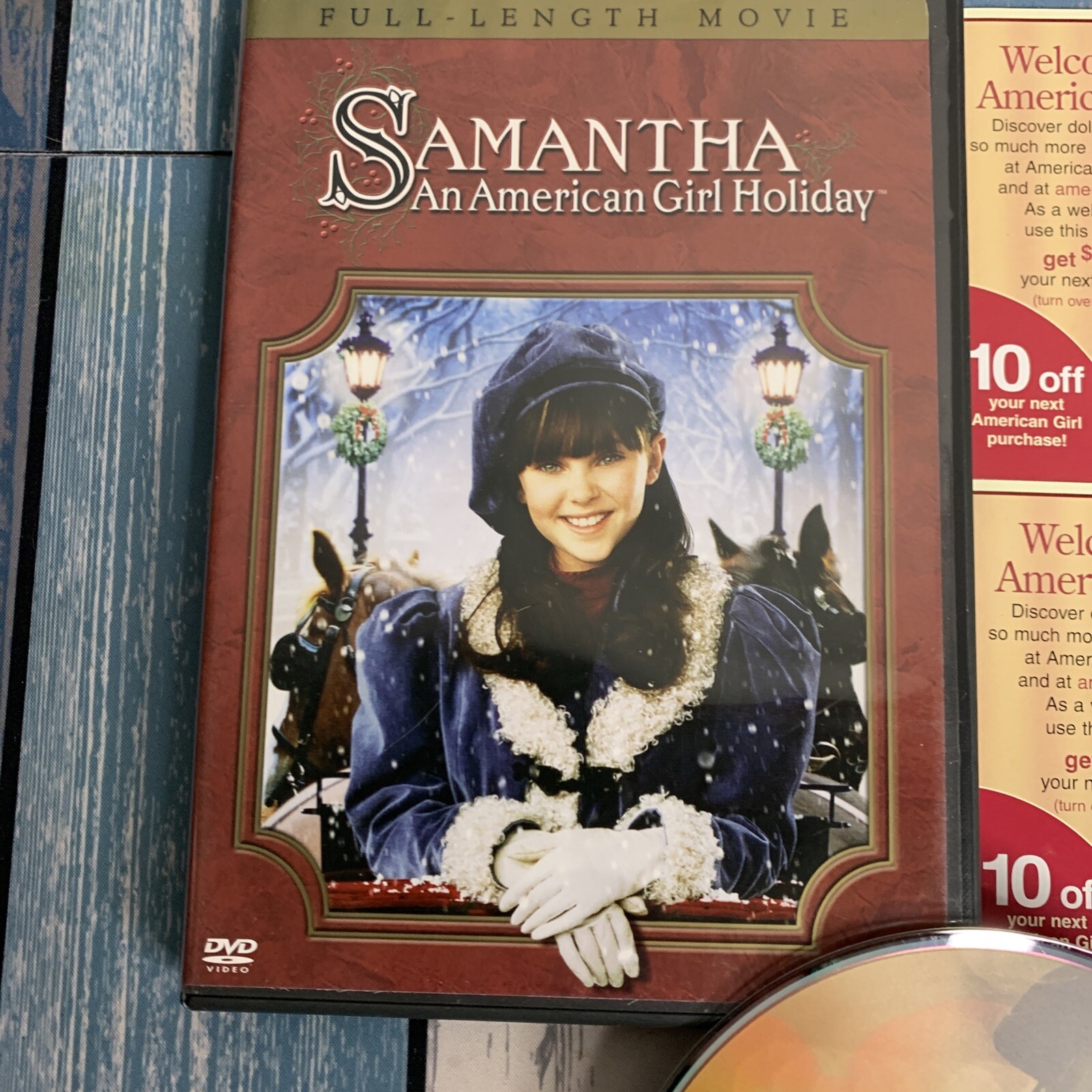 Samantha – An American Girl Holiday – DVD – VERY GOOD – COMPLETE
