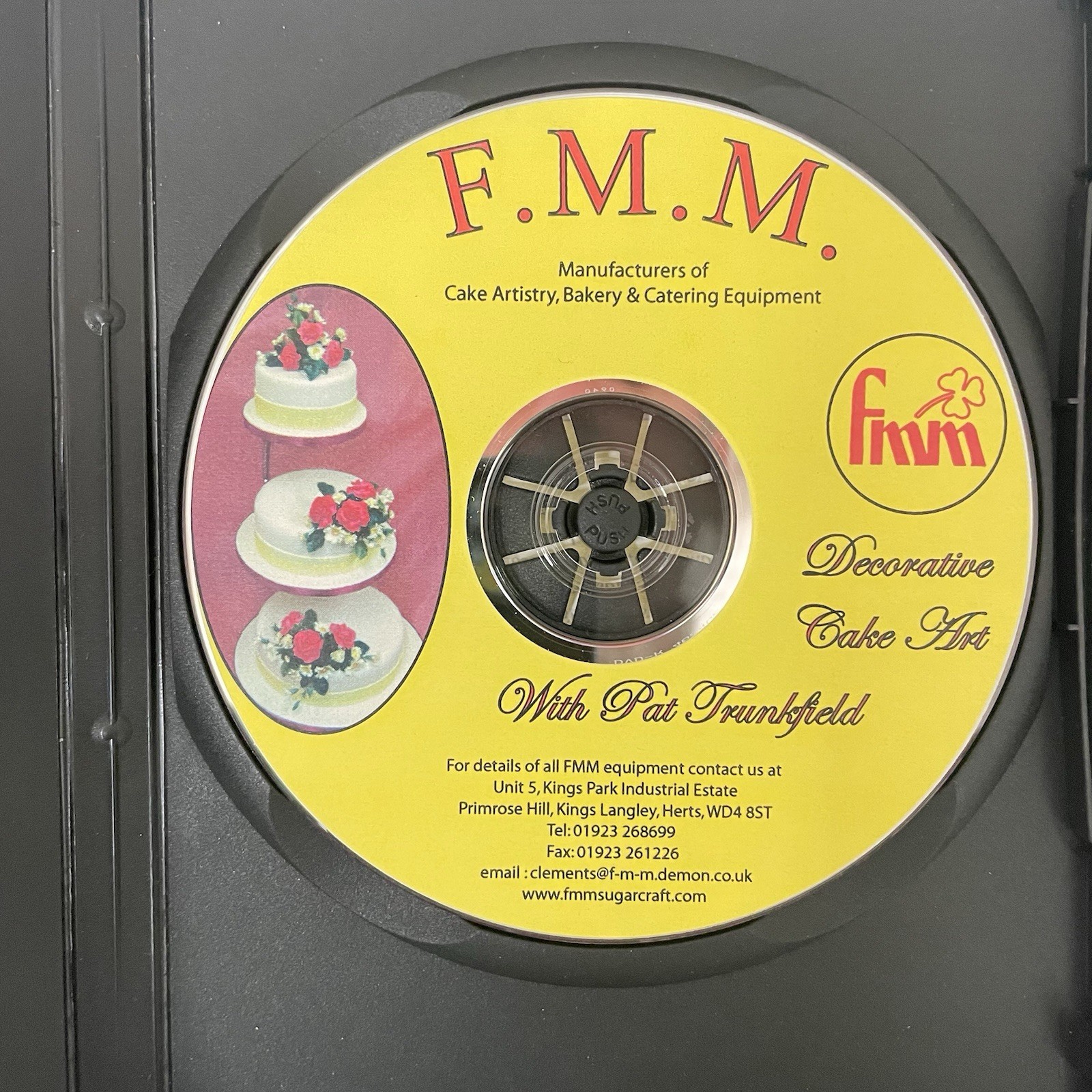 Decorative Cake Art with Pat Trunkfield DVD 2003 FMM 100 Minutes