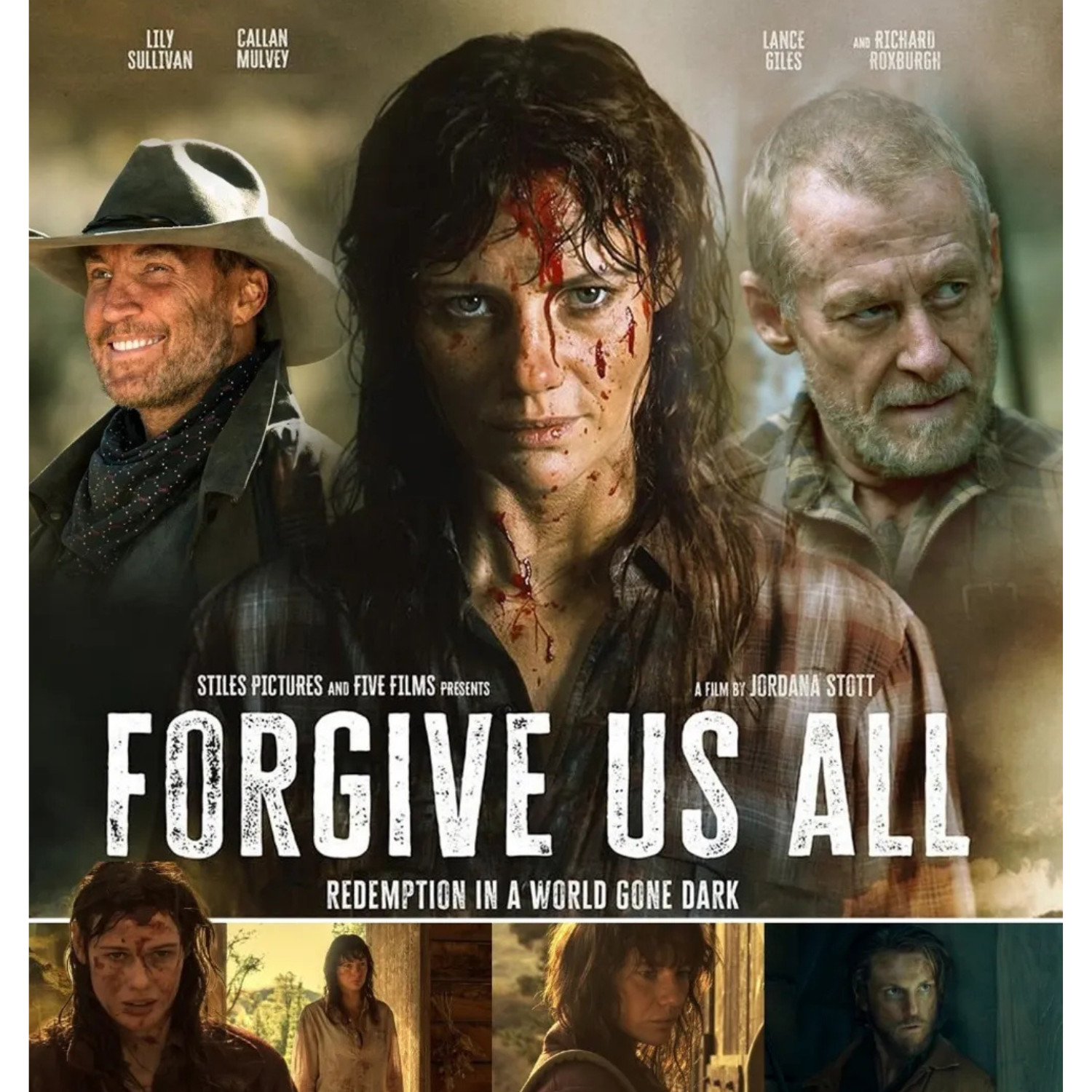 Forgive Us All (DVD, 2025) Post-Apocalyptic Western Horror Movie – Region Free