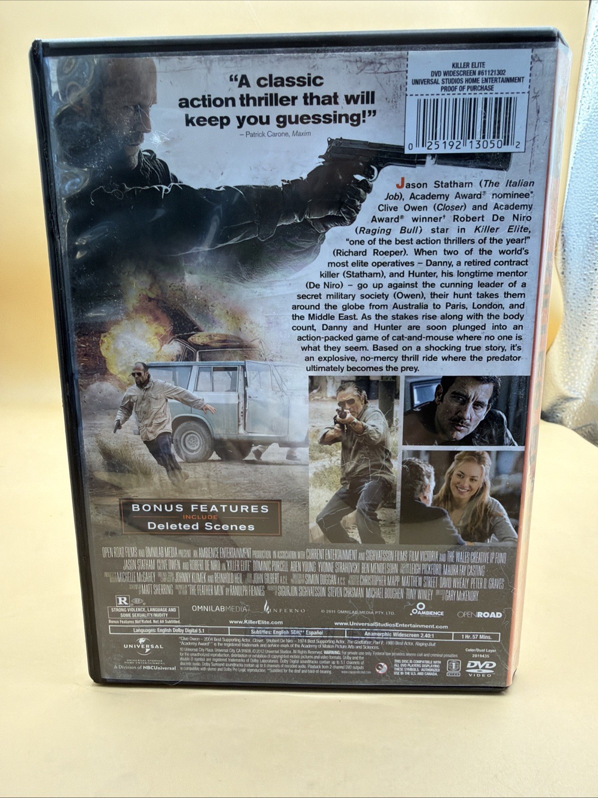 Killer Elite (DVD, 2011)