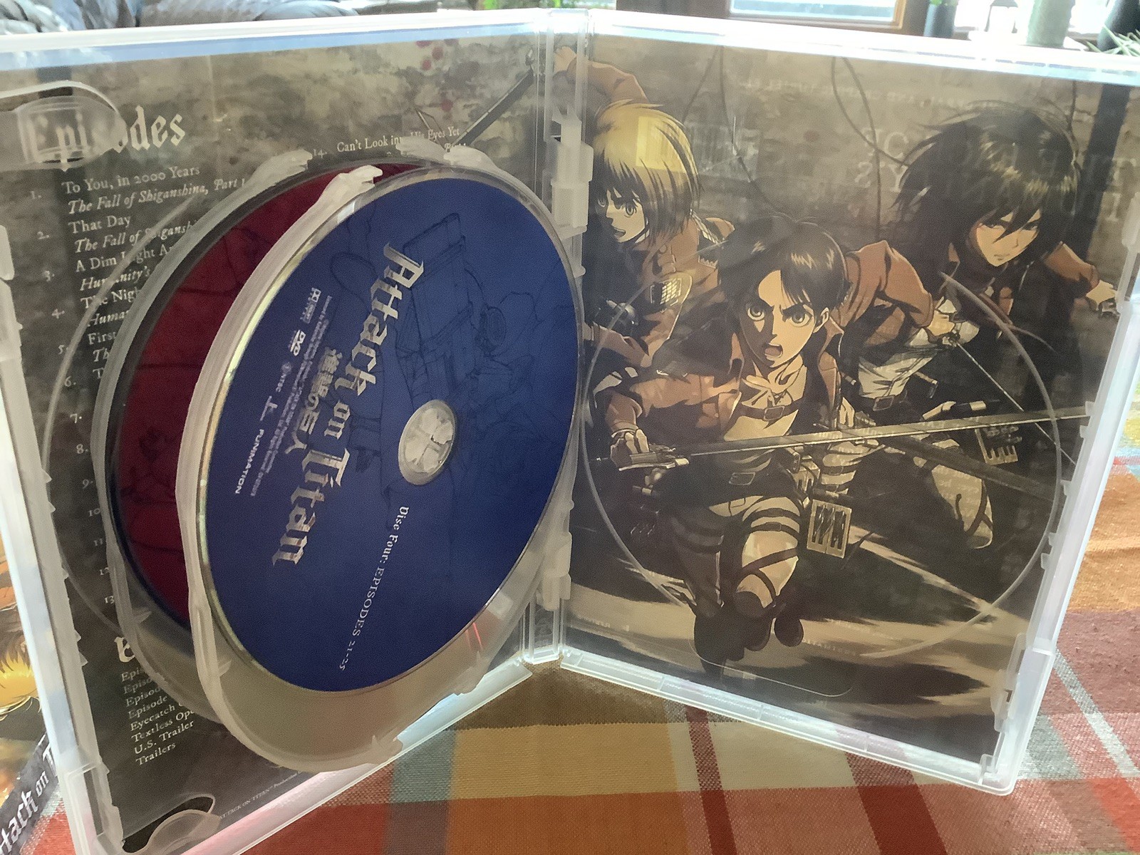 Attack on Titan: Complete Season One Used DVD Anime Fun Free USA Shipping TV MA