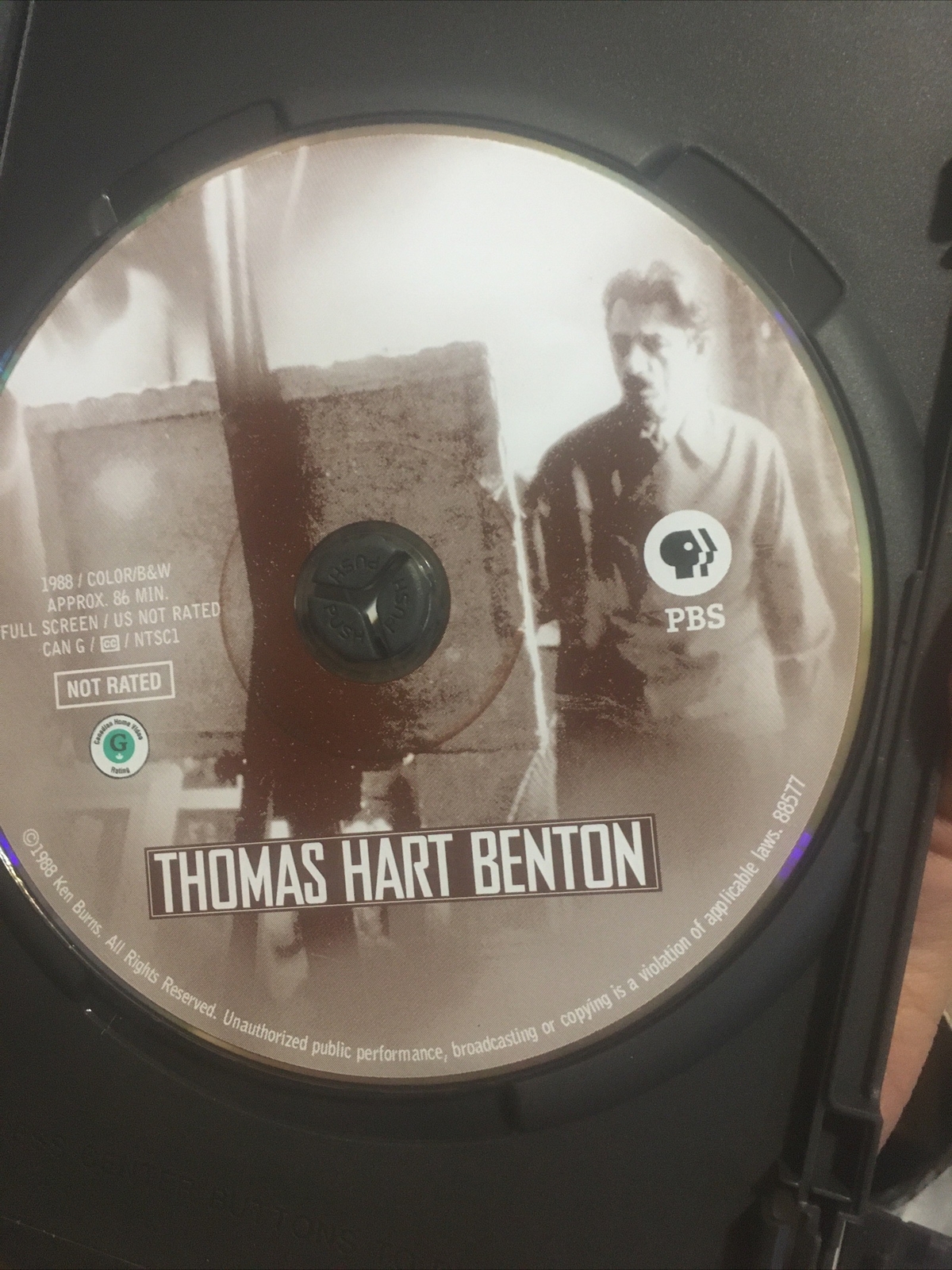 Thomas Hart Benton – DVD – Very Good Thomas Hart Benton,Jason Robards-Ken Burns