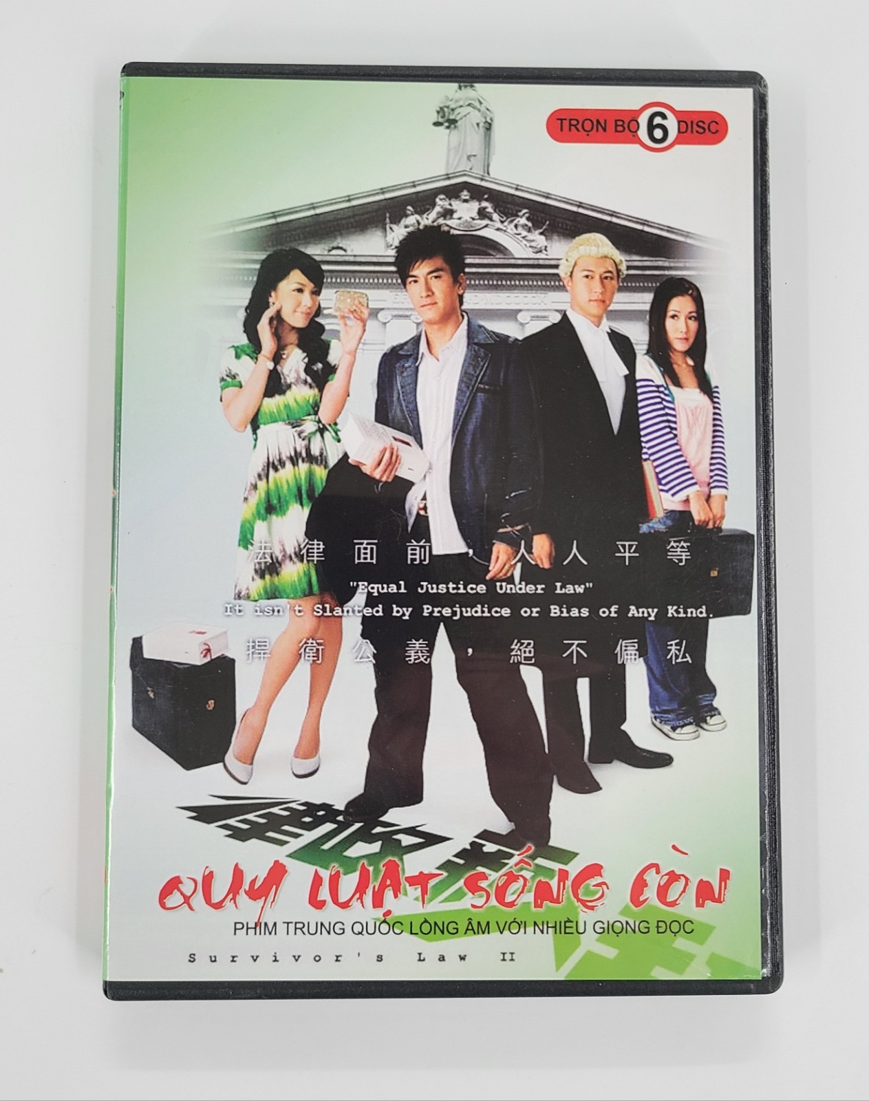 Chinese Vietnamese Dubbed “QUY LUẬT SỐNG CÒN” Dvd Tron Bo 6 Discs