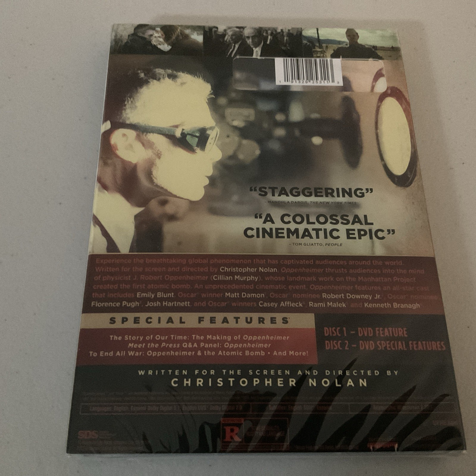 Oppenheimer DVD, 2023 bonus material 3hours bonus special edition free shipping￼